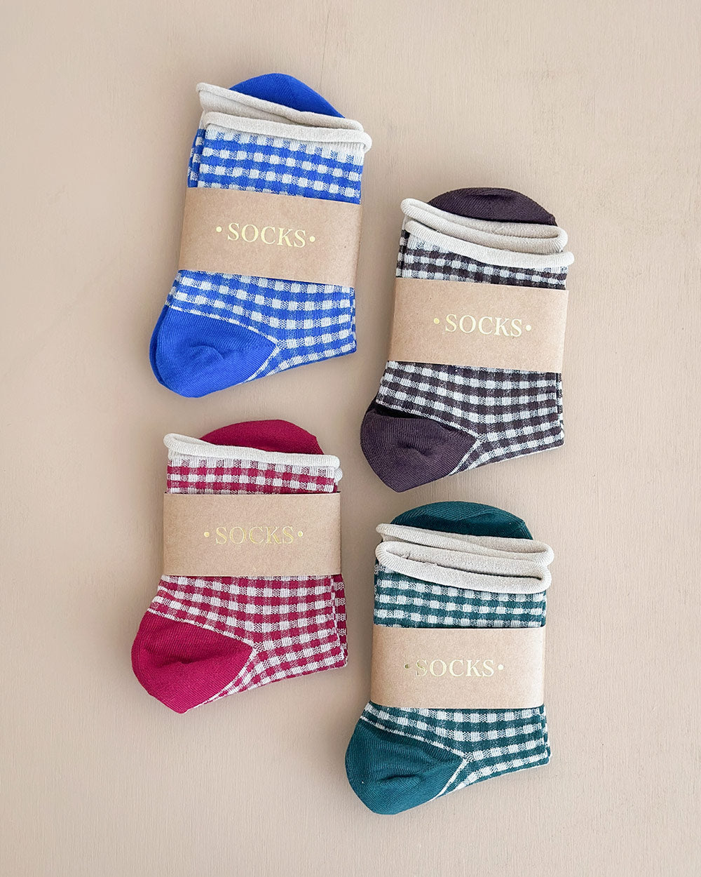 Picnic Socks - Red