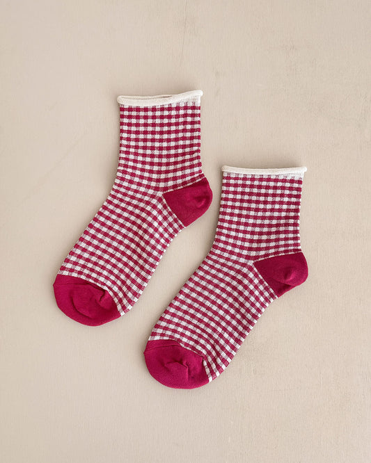 Picnic Socks -  Red